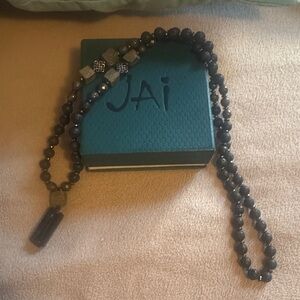 JAI Onyx Beaded Necklace